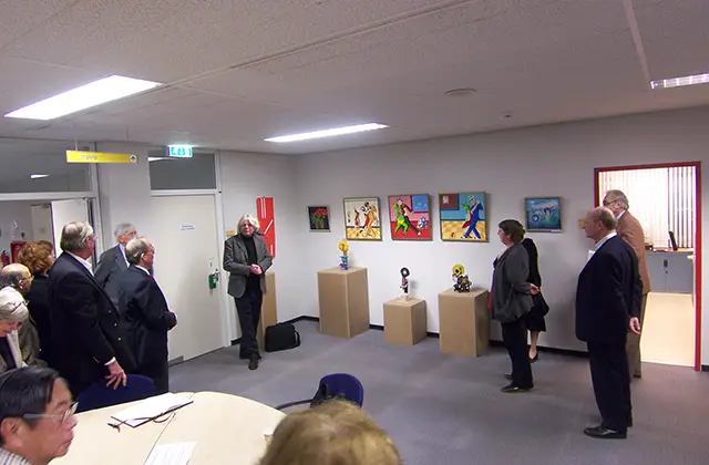 Expositie in het AMC, Amsterdam, 2007